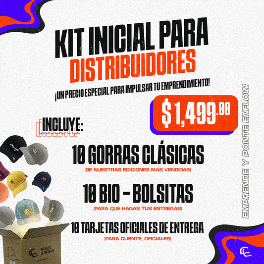 KIT 10 GORRAS - EnFlow®️